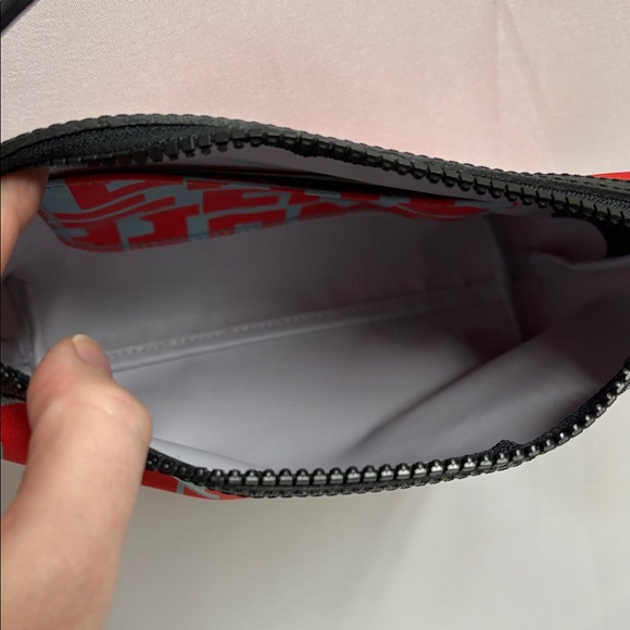 Longchamp Le Pliage LGP Clutch Mini Bag Red/Blue